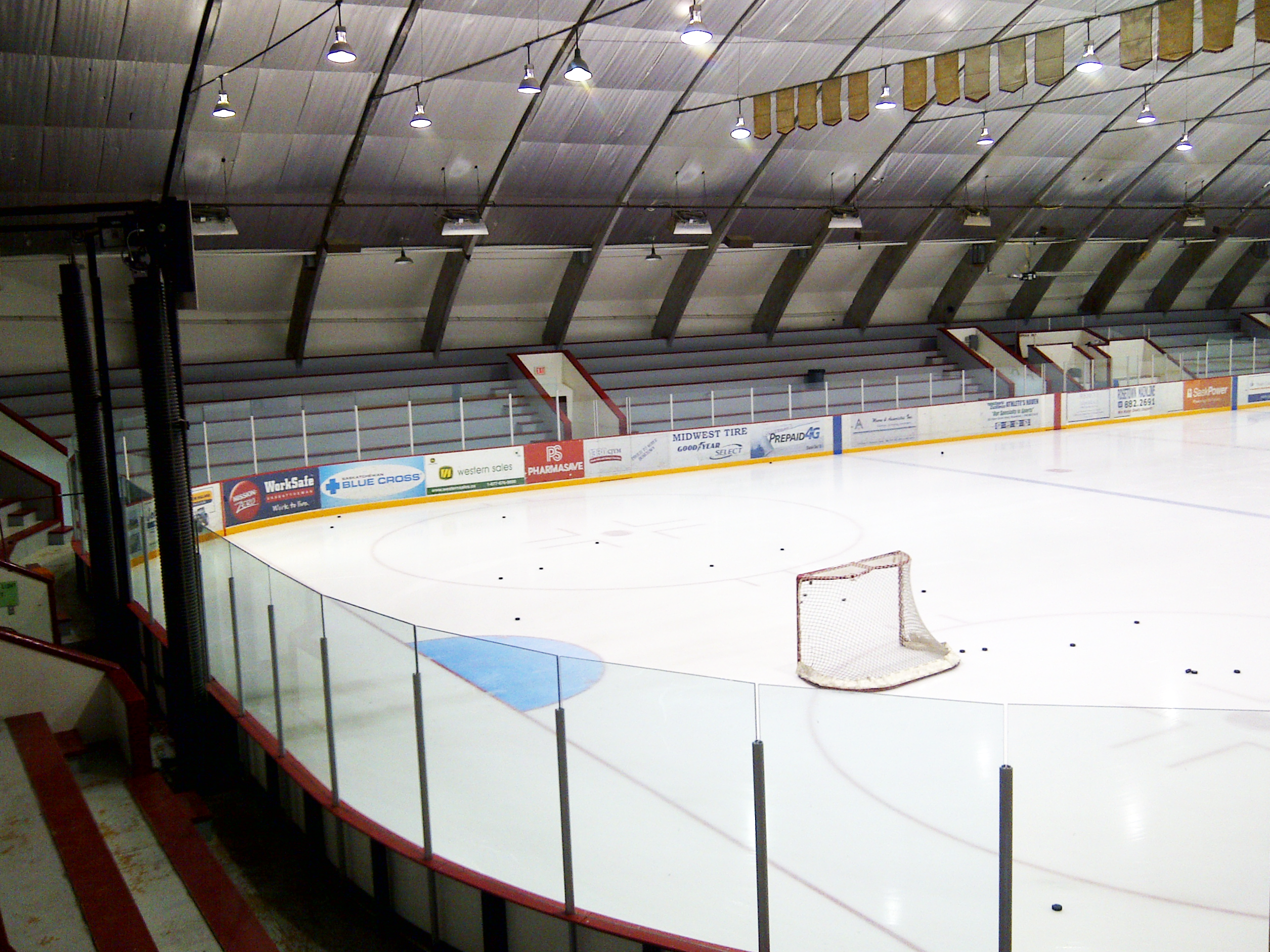 A view inside the Rosetown AGT Centre